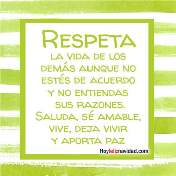frases de respeto