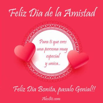 dia de la amistad