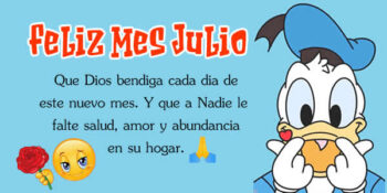 mensajes julio