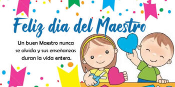 feliz dia del maestro