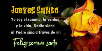 frases jueves santo